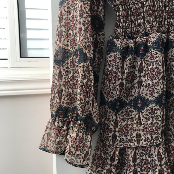 ZARA BOHO MINI DRESS - Picture 4 of 8